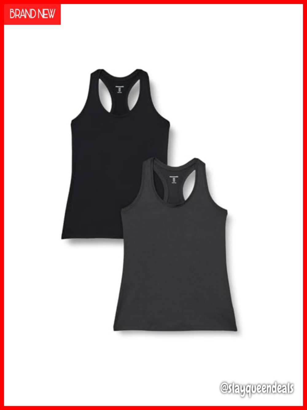 Women's Quick Dry Tech Stretch Racerback Tank Top Multipack